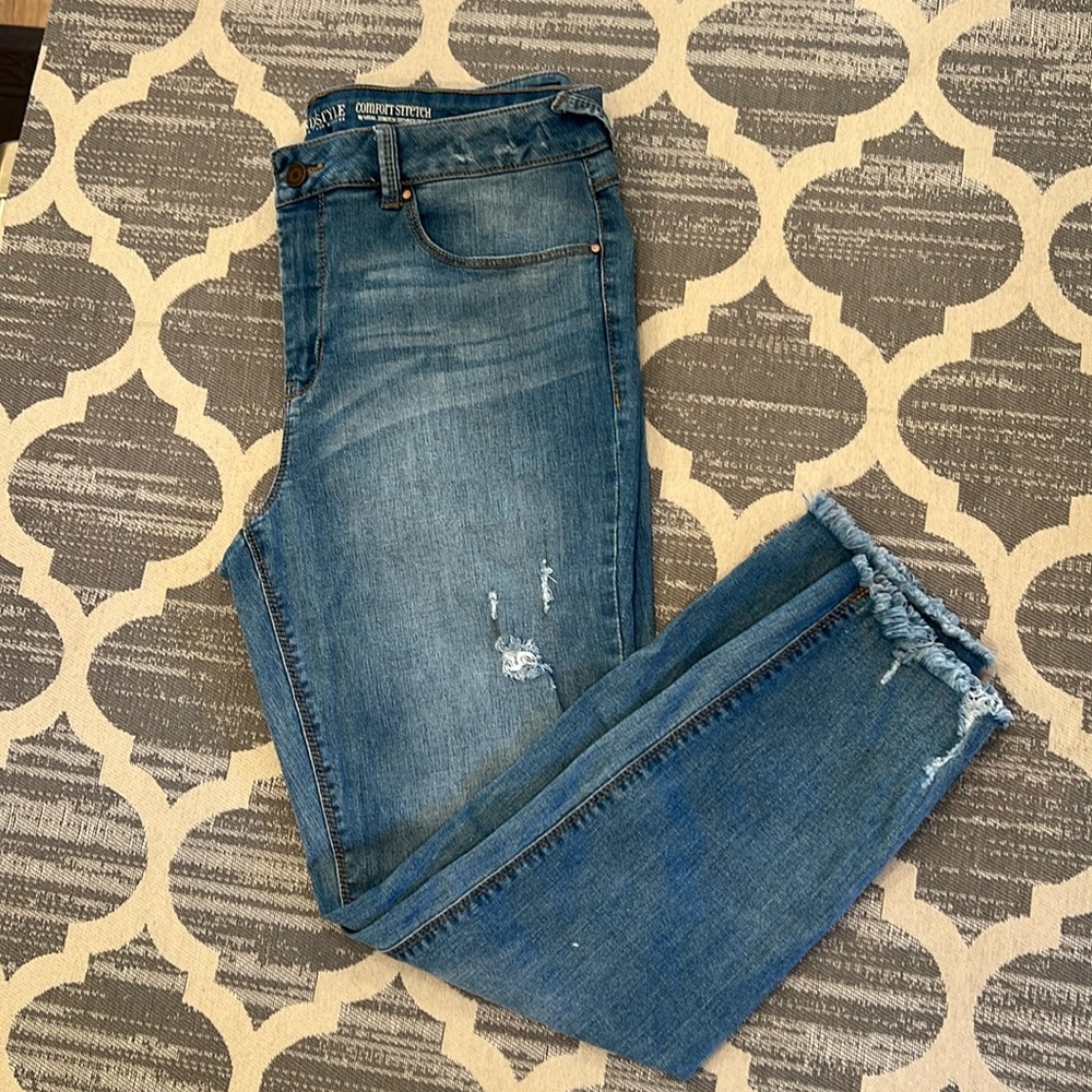 Sound Style Jamie Ankle Skinny Crop Jeans